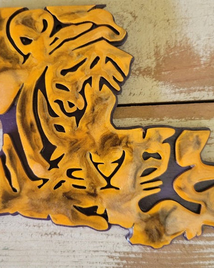The Majestic Louisiana Tiger Ornament