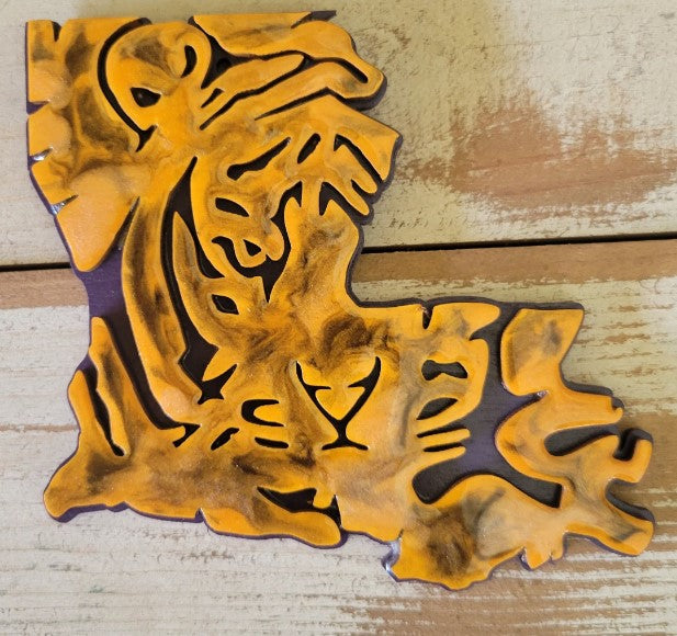 The Majestic Louisiana Tiger Ornament