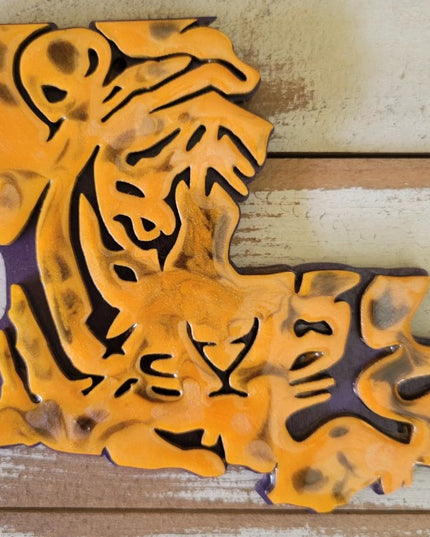 The Majestic Louisiana Tiger Ornament