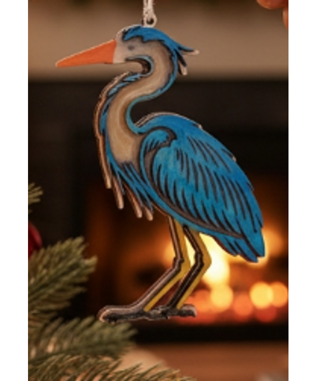 The Great Blue Heron Ornament