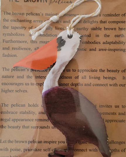 The Brown Pelican Ornament